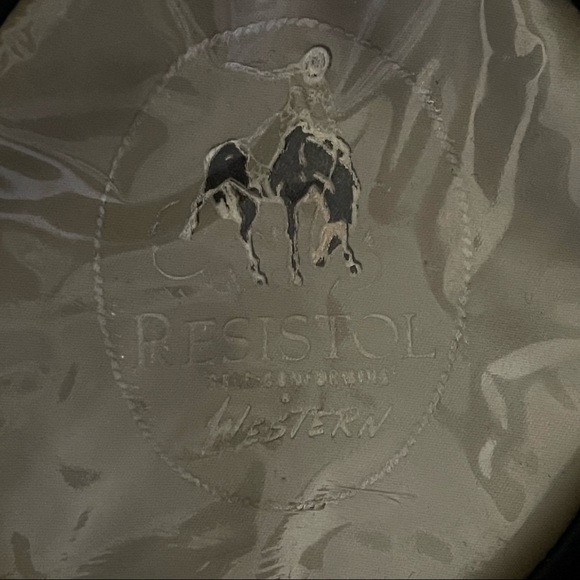 RESISTOL The Dealer Self Conforming Beaver Western Cowboy Hat 6 3/4 Mens/Womens - Picture 5 of 11